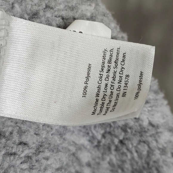 Vineyard Vines Gray Fleece Shep Shirt Pullover Women's M‎ Pink Quarter Zip 2016 - Picture 11 of 12